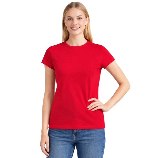 T-shirt damski czerwony 170g/m2 roz. L